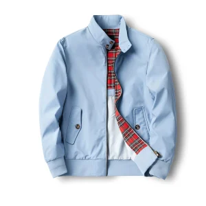 Veste Zippée avec Poches Fonctionnelles et Coupe Classique pour Hommes | Idéale pour le Quotidien