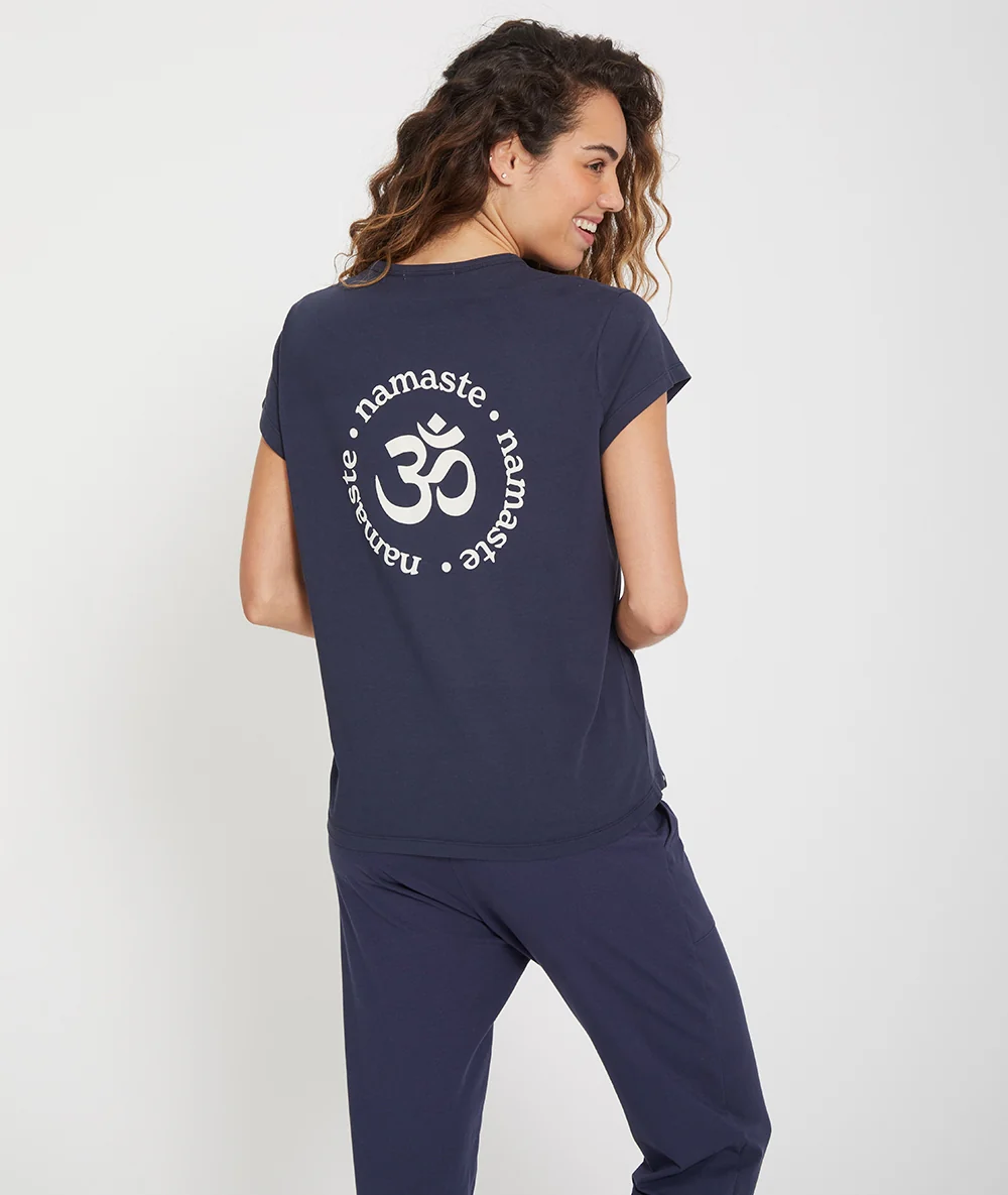 NAMASTÉ - Tee-shirt en coton bio