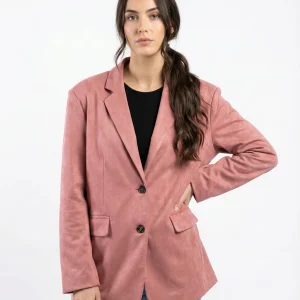 BLAZER EFFET DAIM