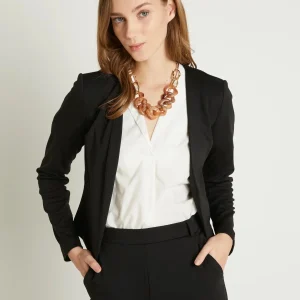 Veste-Cardigan Structuré à Manches Longues pour Femme | Idéale pour le Bureau ou les Occasions Quotidiennes