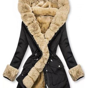 Veste Matelassée avec Doublure En Peluche pour Femme | Idéale pour L’Hiver
