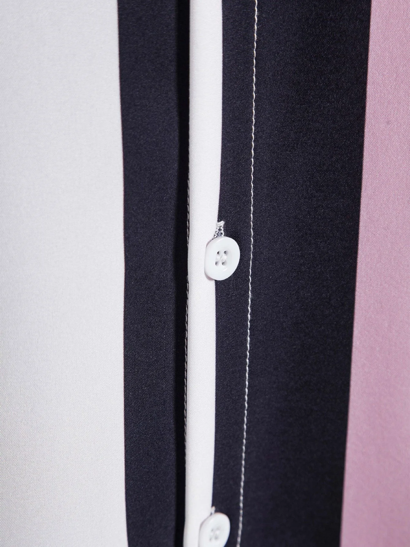 Chemise à Rayures Larges avec Boutons pour Homme | Idéale pour un Usage Quotidien ou Habillé Décontracté – Image 6