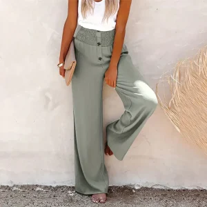 Pantalon Ample Décontracté pour Femme | Idéal pour le Quotidien et le Bureau