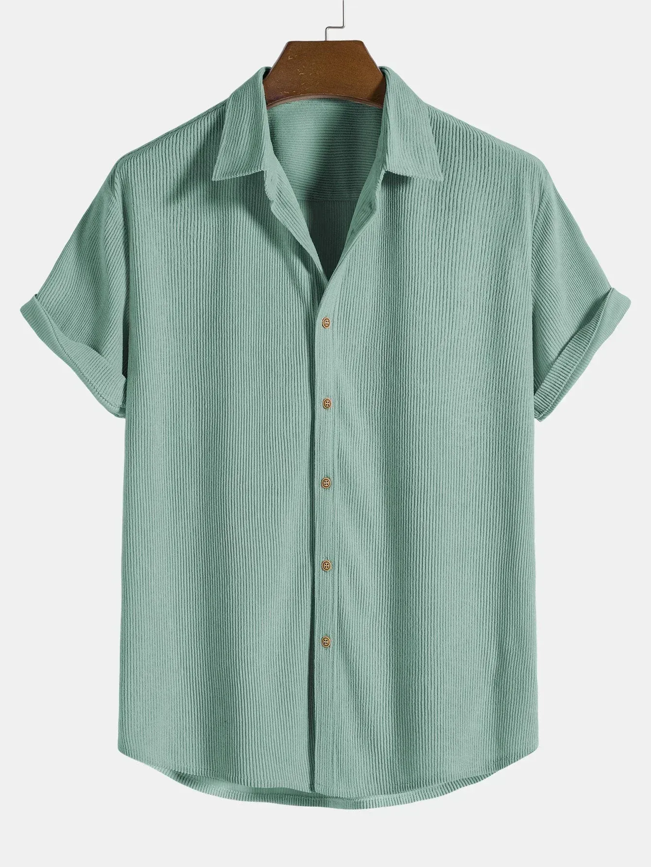 Chemise à Manches Courtes avec Coupe Classique pour Homme | Idéale pour le Printemps et l'Été