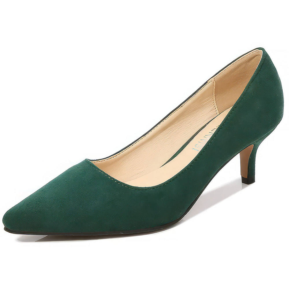 Chaussures Femme Vert Emeraude – Image 2