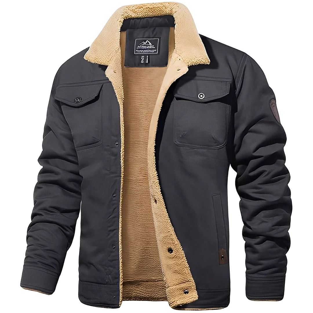 Blouson Bomber Avec Fermeture Zippée Et Poches Pour Homme | Idéal Pour L'hiver – Image 5