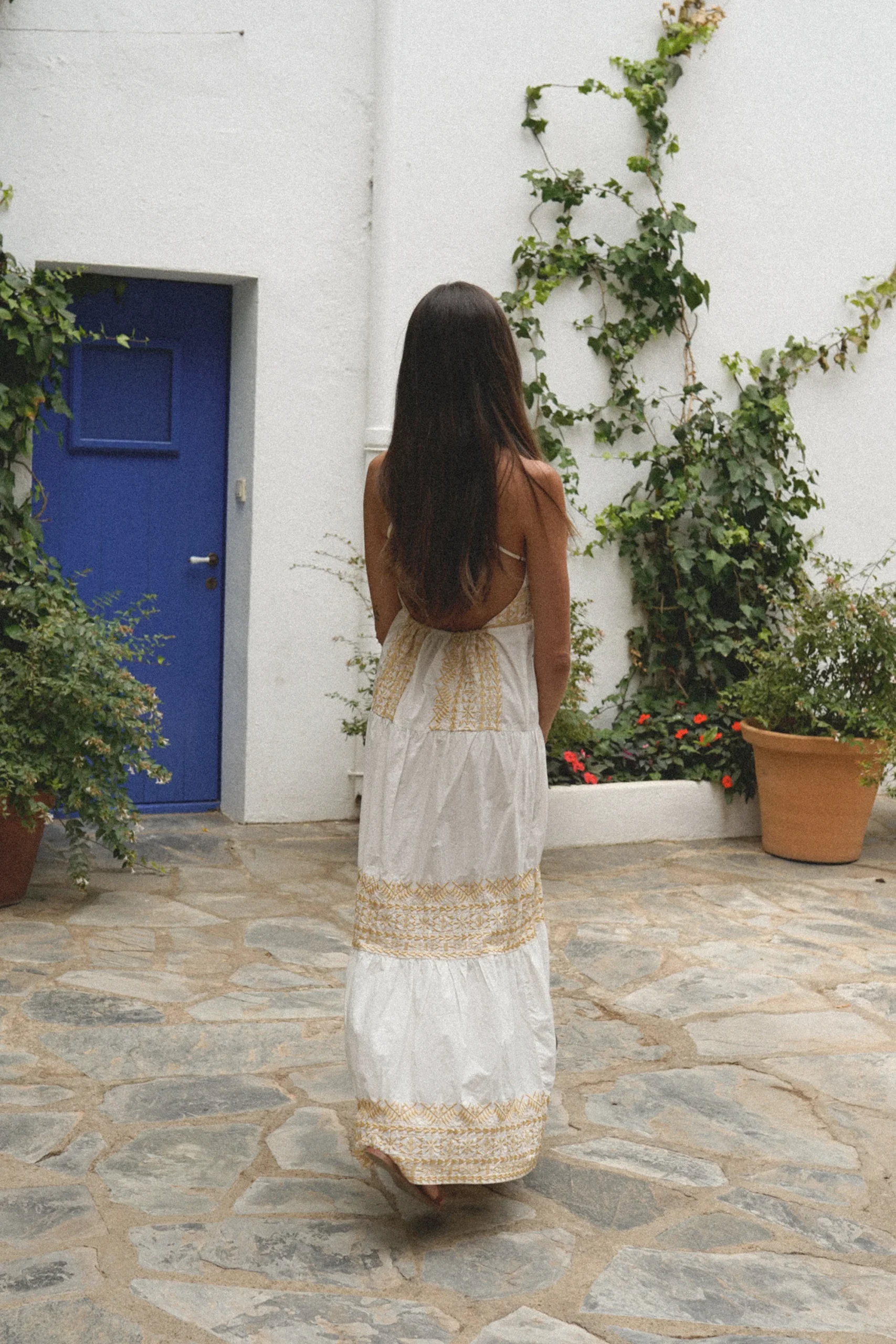 Kate Long Off white / Gold – Image 2