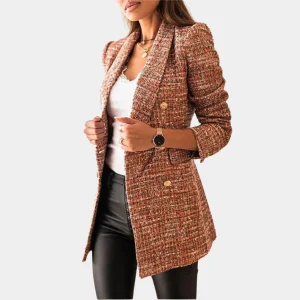 Blazer à Coupe Ajustée pour Femme | Idéal pour Usage Quotidien et Professionnel