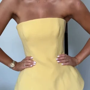 Robe Longue Pour Femme Sans Bretelles | Jupe Fluide Élégante | Idéale Pour Soirées