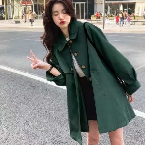 Manteau Vert Emeraude