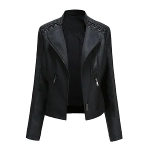 Veste Zippée avec Col Montant pour Femme | Idéale pour la Mi-Saison