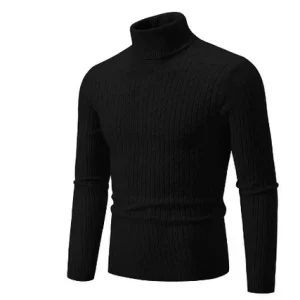 Pull Col Roulé pour Hommes | Idéal pour L’Hiver Et Les Occasions Décontractées