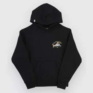 Salty Crew Hoodie - Lurking Boys - Black