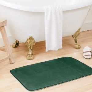 Tapis De Bain Vert Emeraude