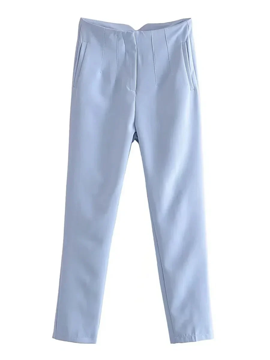 Pantalon Droit Taille Standard Pour Femmes | Idéal Pour Un Usage Quotidien – Image 9