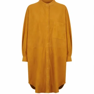 CHEMISE LONGUE EN DAIM - MURCIA VEL