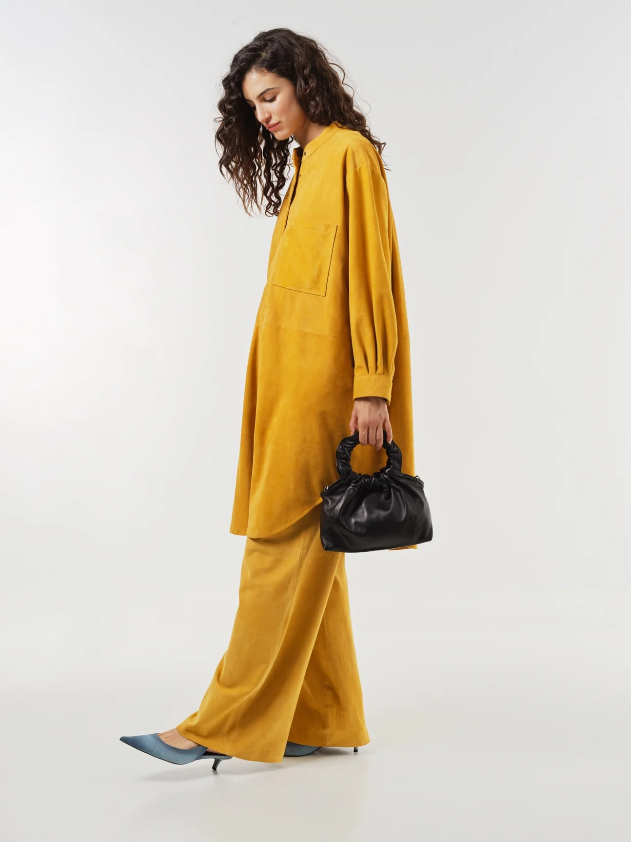 CHEMISE LONGUE EN DAIM - MURCIA VEL – Image 2