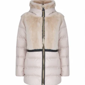 DOUDOUNE 3/4 EN CUIR - DELTA