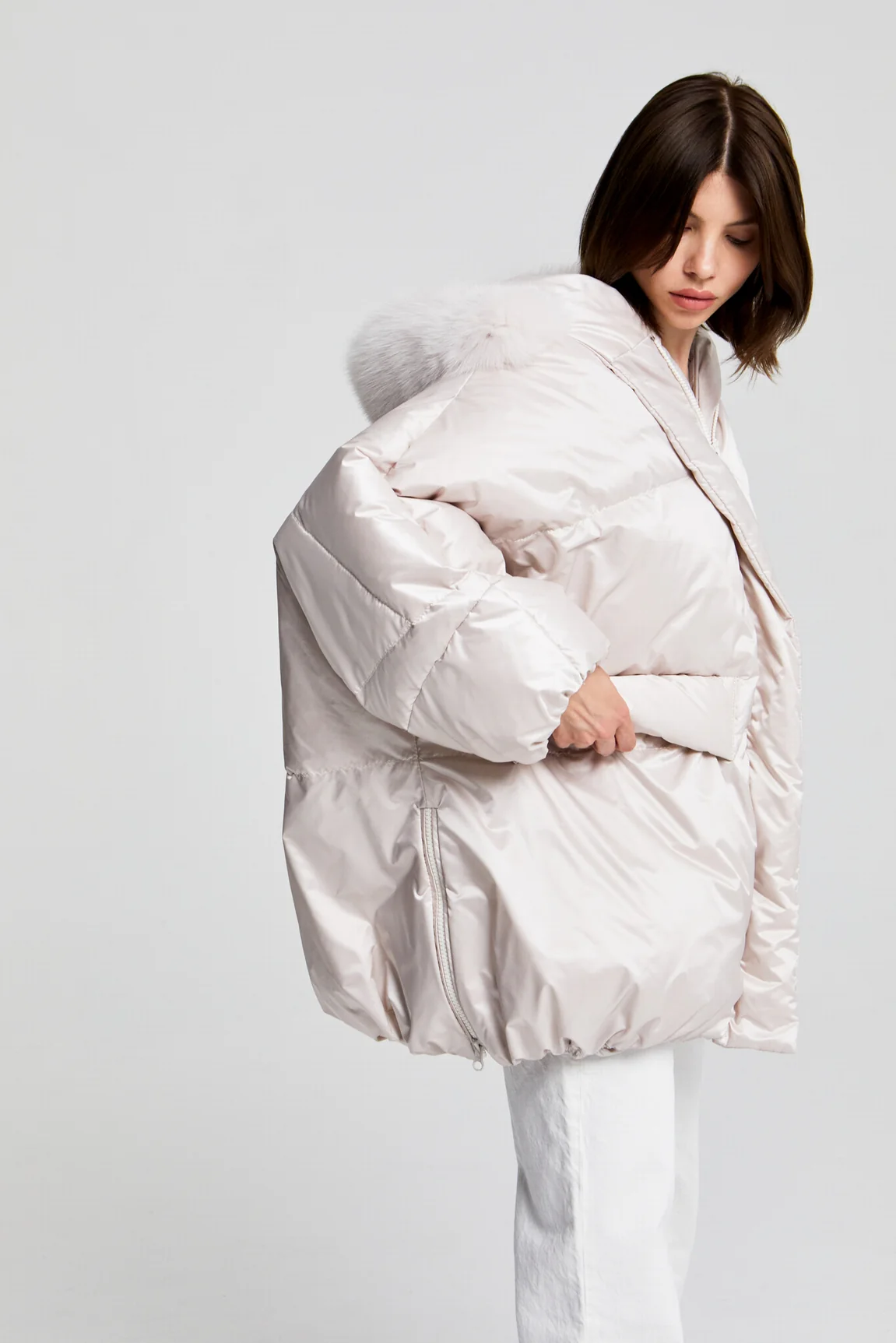 DOUDOUNE OVERSIZE AVEC CAPUCHE - FERNIE – Image 3