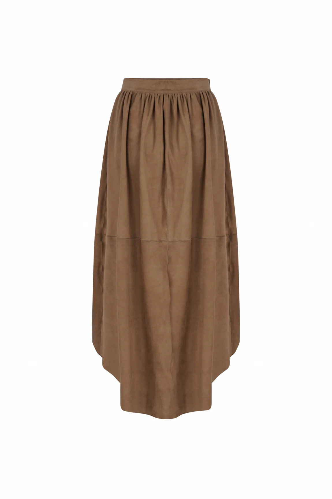 JUPE EN DAIM BOHÈME REVERSIBLE - SEVILLA – Image 2