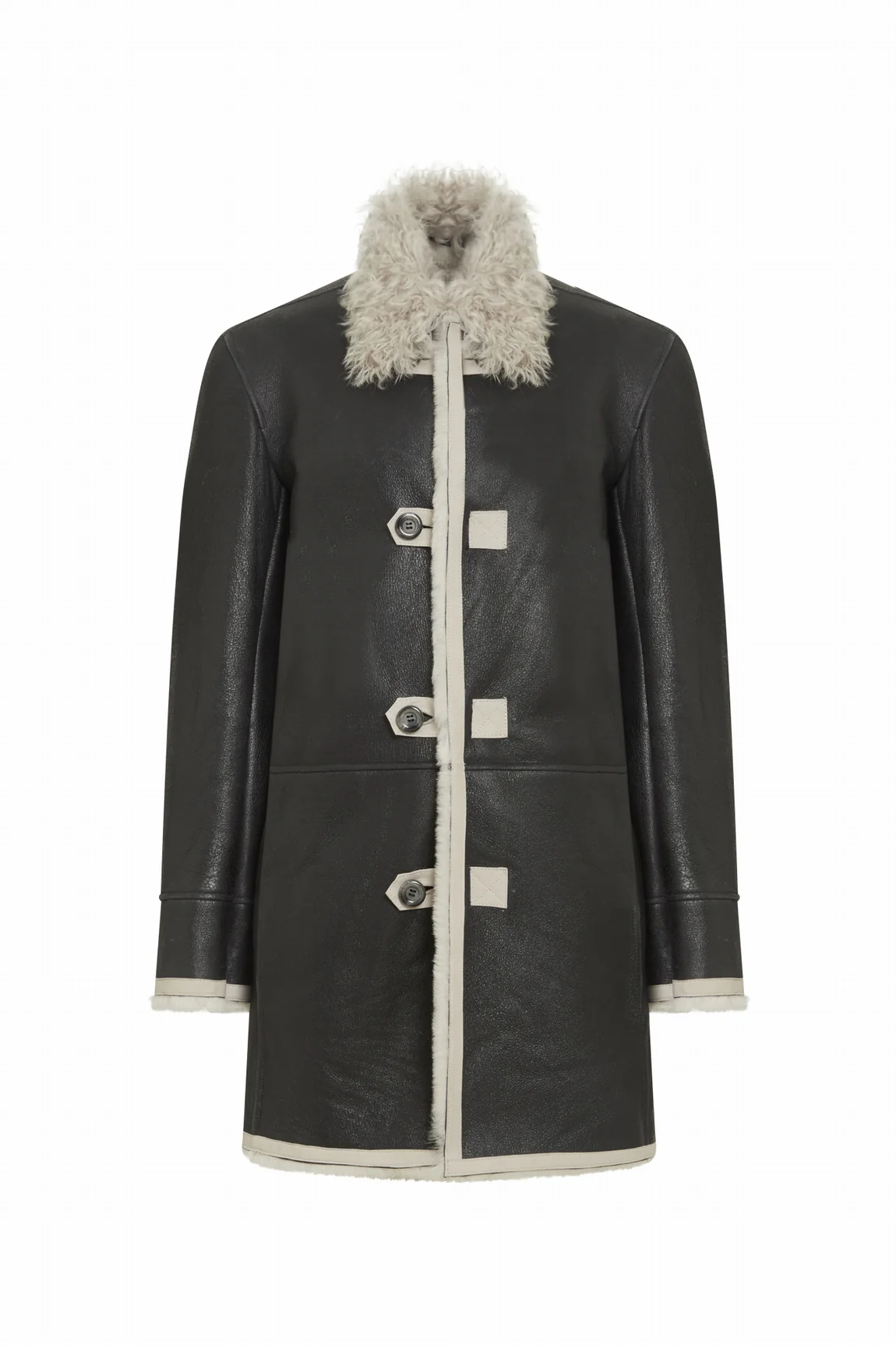 MANTEAU EN MOUTON AVEC DETAILS - ESTEBAN