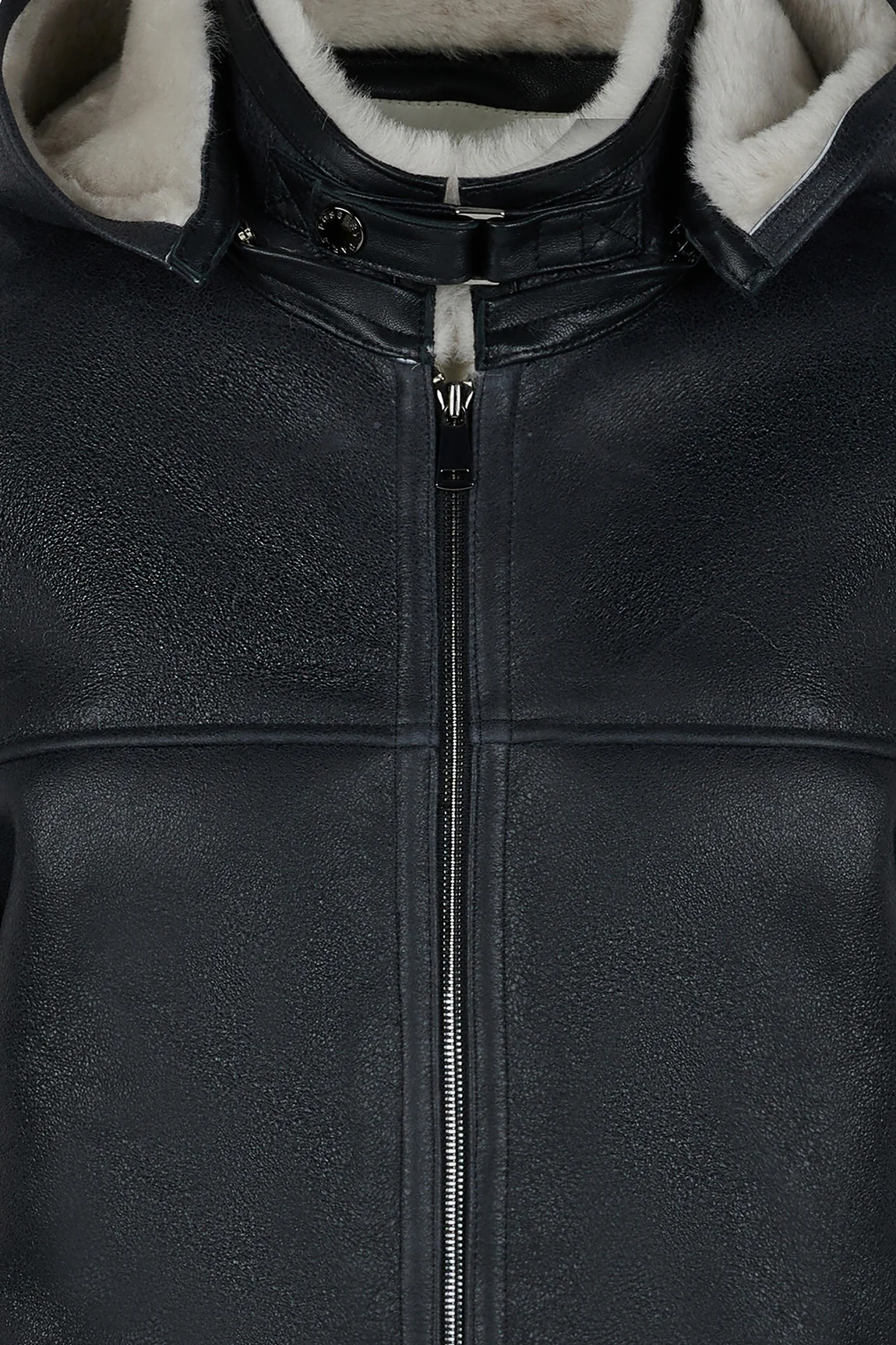 MANTEAU EN PEAU RETOURNÉE - WESTPORT – Image 3