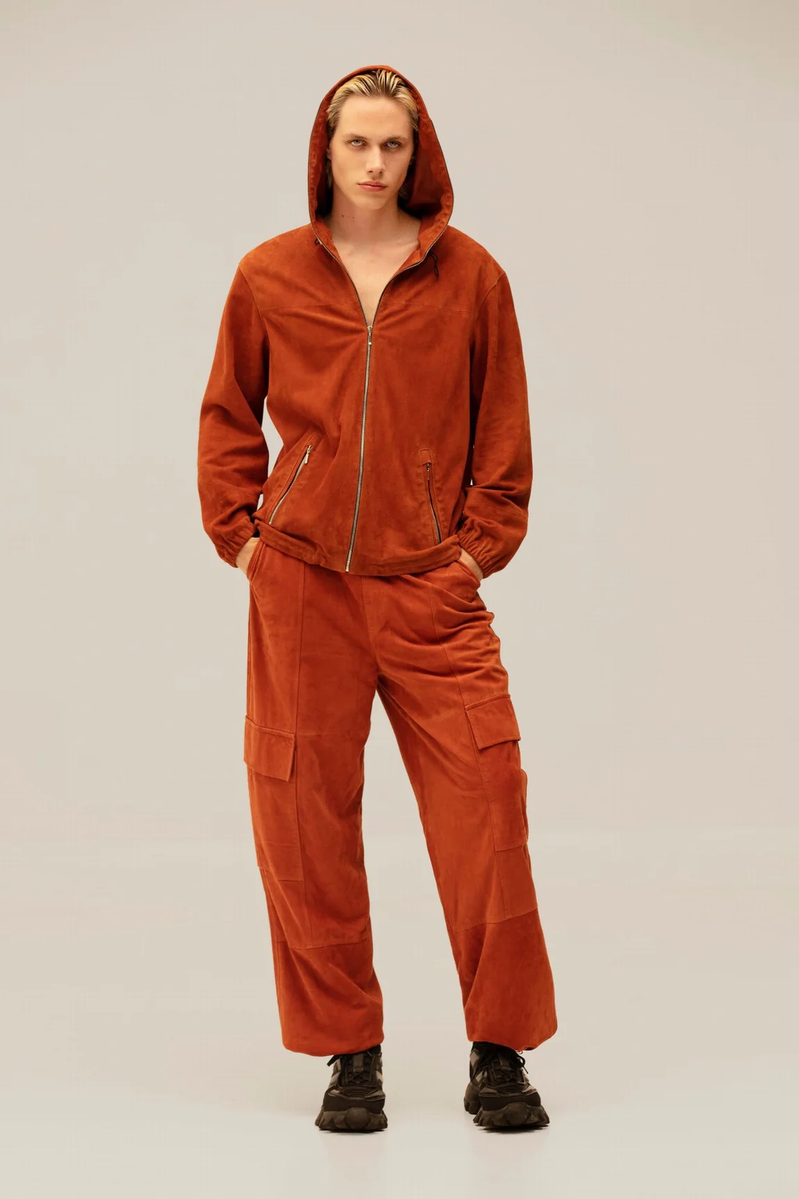 PANTALON CARGO EMPIECEMENT - VIGO VEL – Image 2
