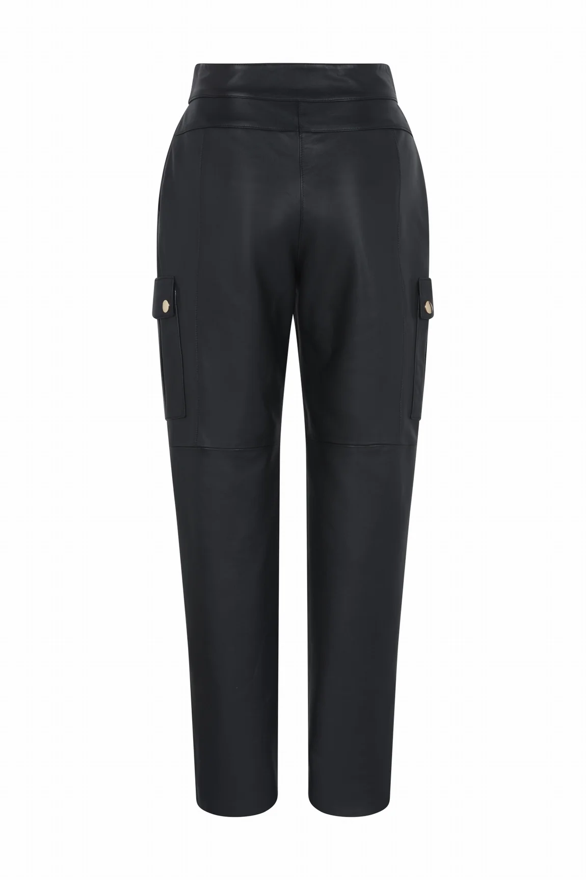 PANTALON EN CUIR STYLE CARGO - TELUS WAXY – Image 3