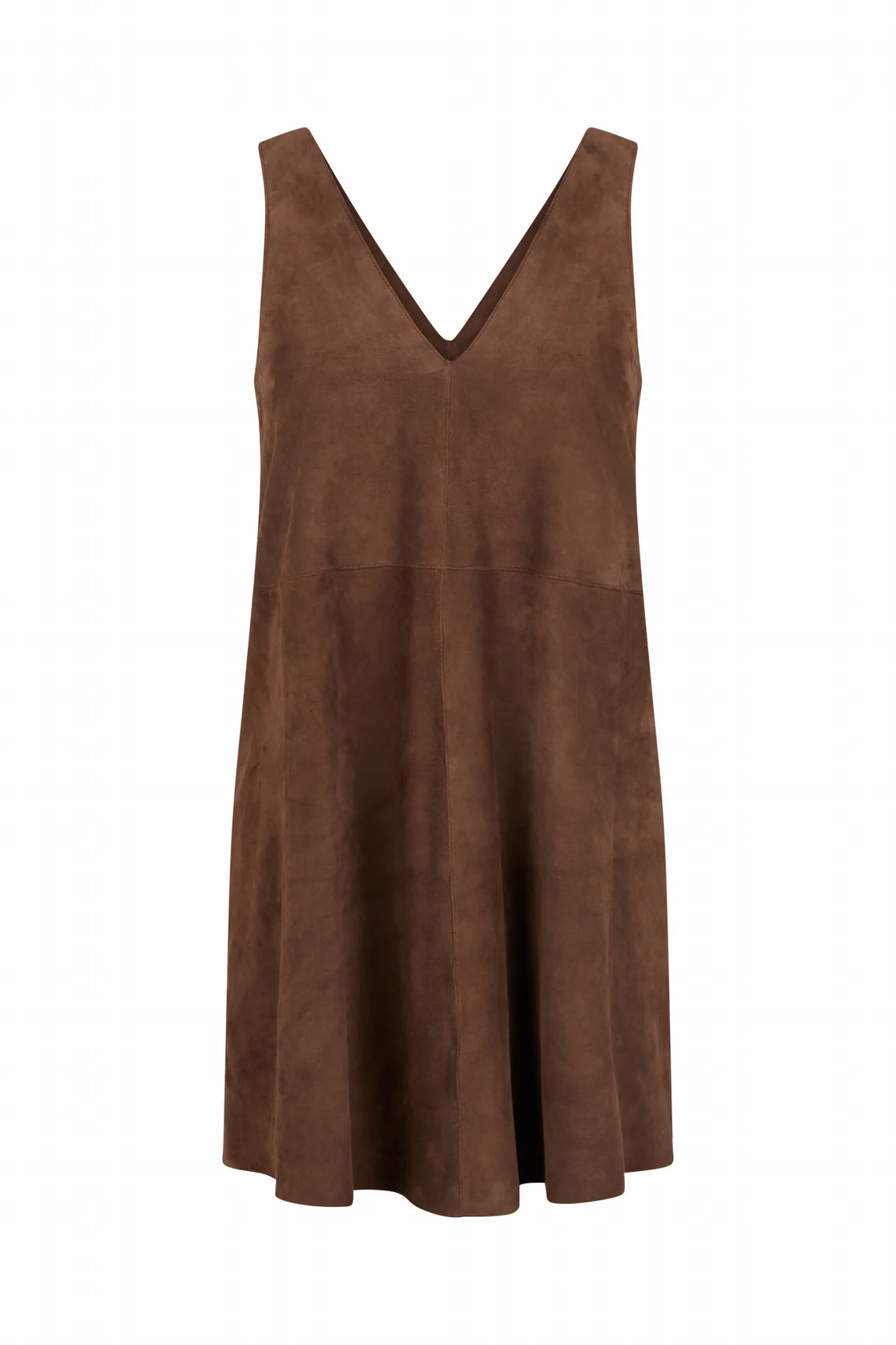 ROBE CHASUBLE EN DAIM - ALCALA VEL – Image 2