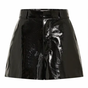 SHORT EN CUIR ASPECT VINYL - MALMO VINYL