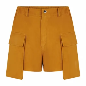 SHORT EN DAIM AVEC POCHES - BLANES VEL