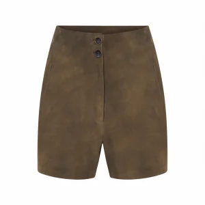 SHORT TAILLE HAUTE EN DAIM - YORK VEL
