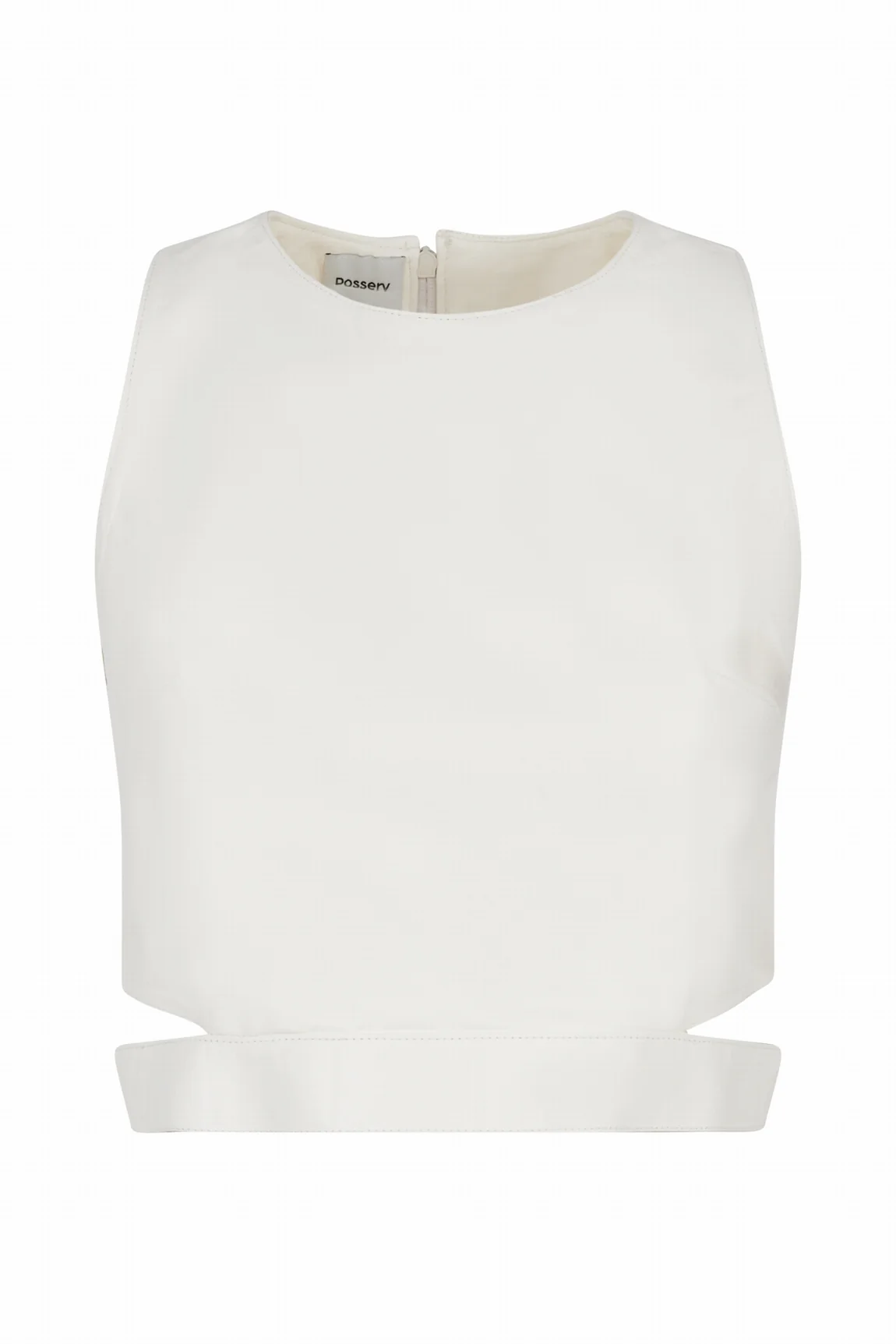 TOP EN CUIR OUVERT SUR COTE - CARTAGENA