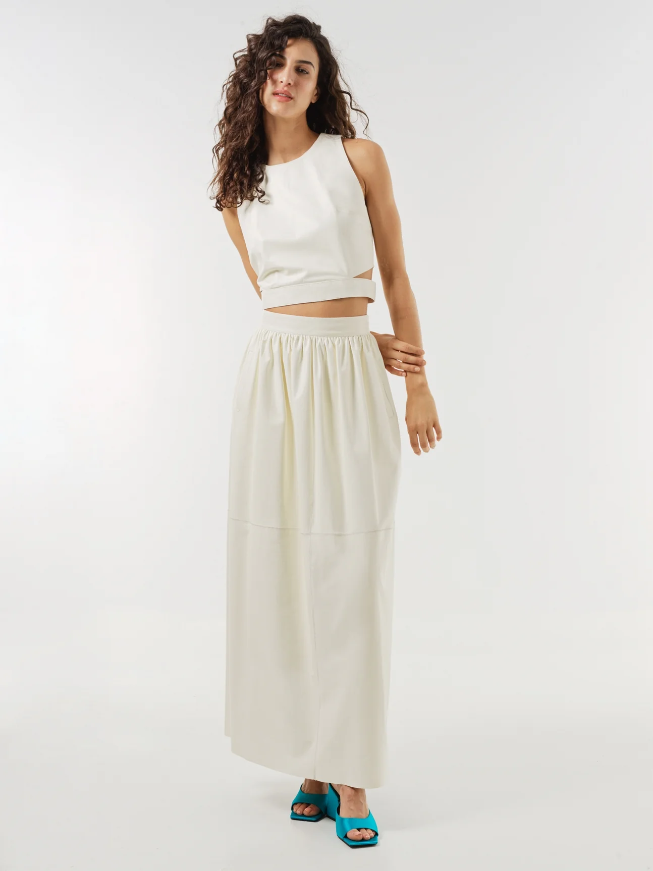 TOP EN CUIR OUVERT SUR COTE - CARTAGENA – Image 2