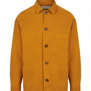 VESTE DAIM POCHES ET BOUTONS - TERUEL VEL