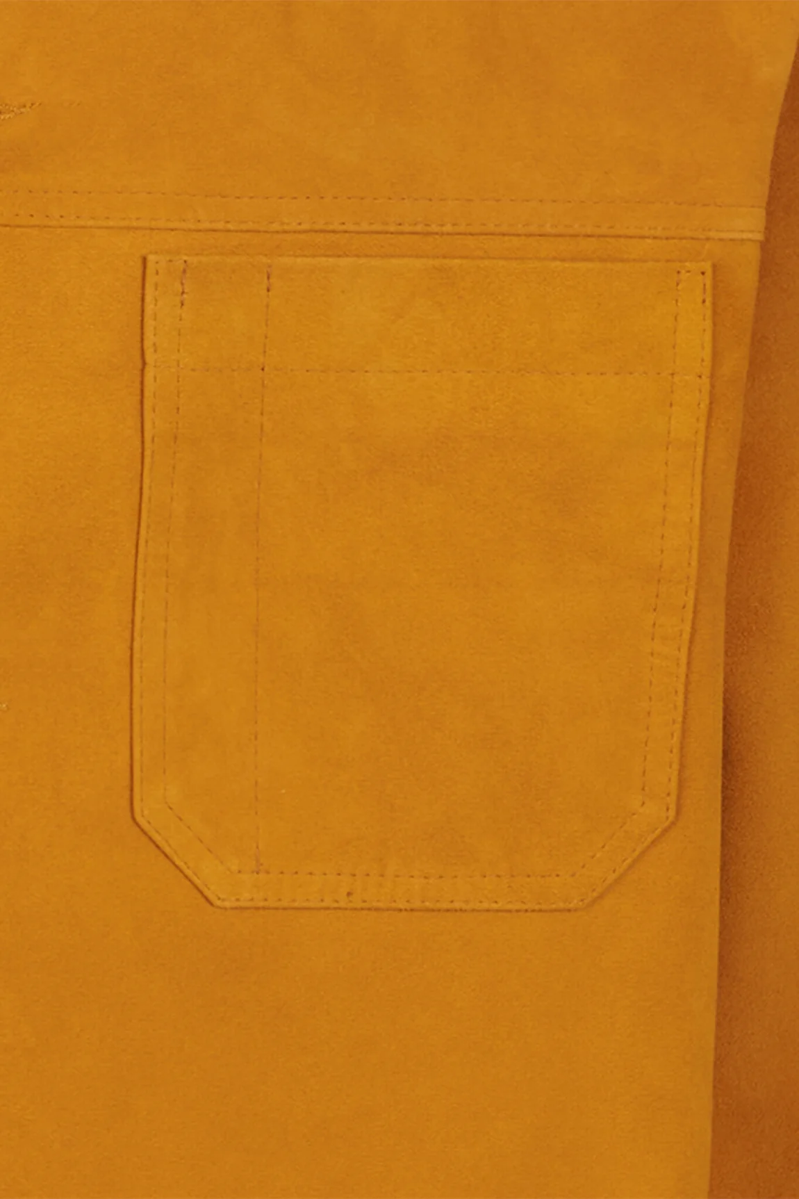 VESTE DAIM POCHES ET BOUTONS - TERUEL VEL – Image 5