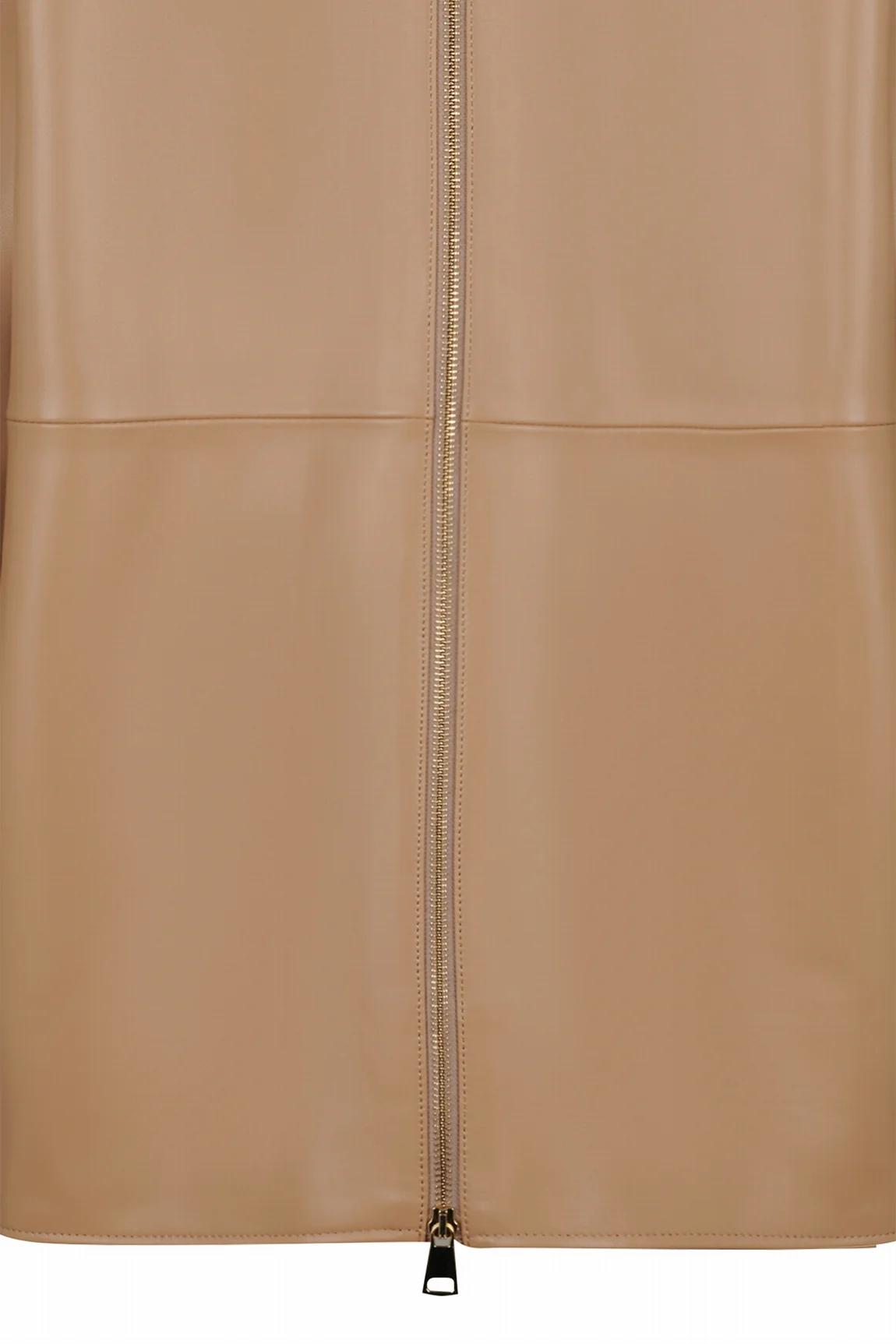 VESTE EN CUIR OVERSIZE - NAVIA WAXY – Image 4