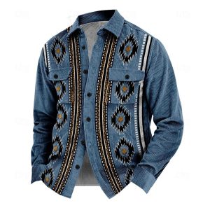 Veste avec Fermeture à Boutons et Col Montant pour Homme | Idéale pour l’Automne et l’Hiver
