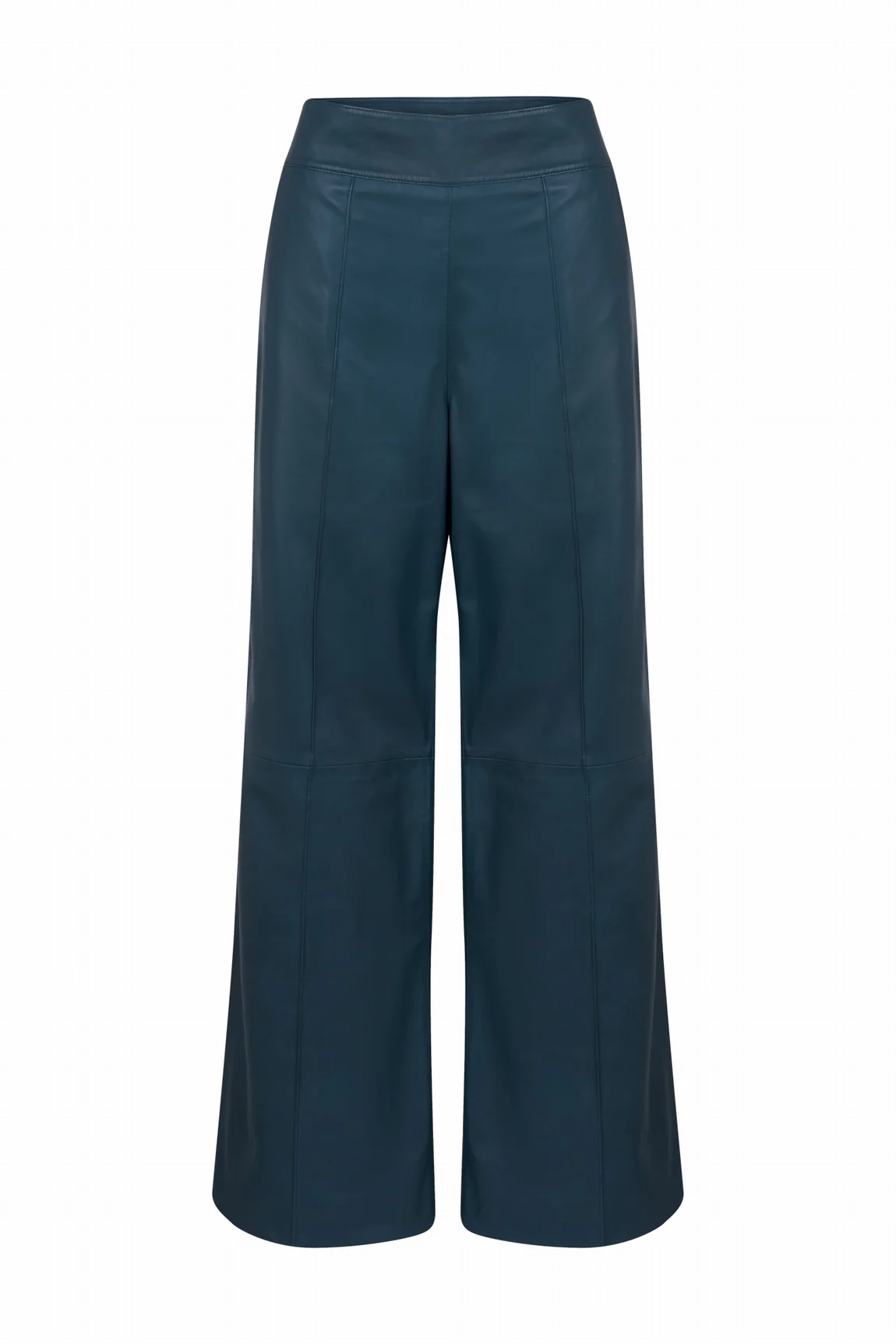 PANTALON EN CUIR ÉVASÉ MIXTE - DEGELIS – Image 5
