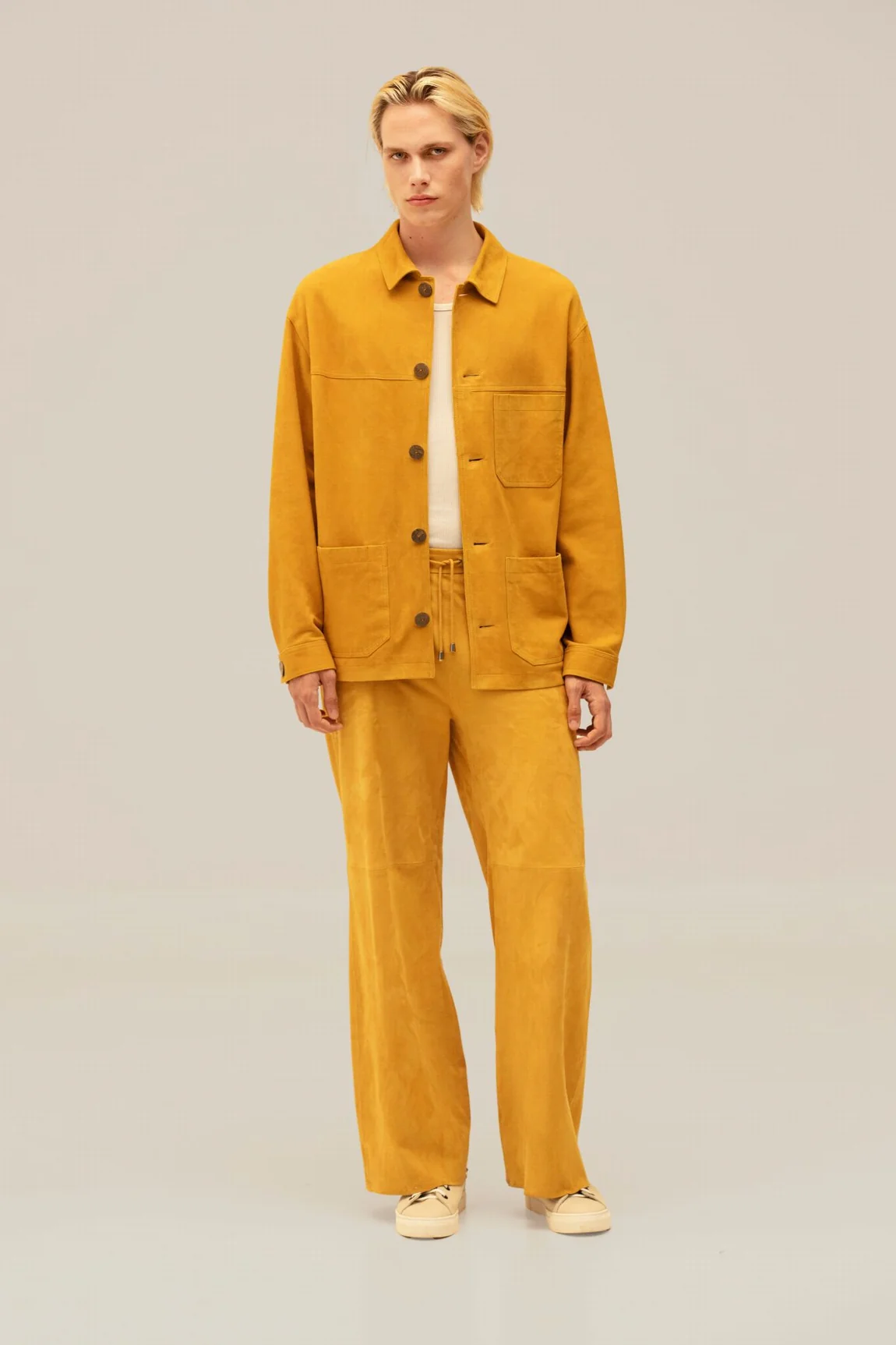 PANTALON EN DAIM - CADIZ VEL – Image 3