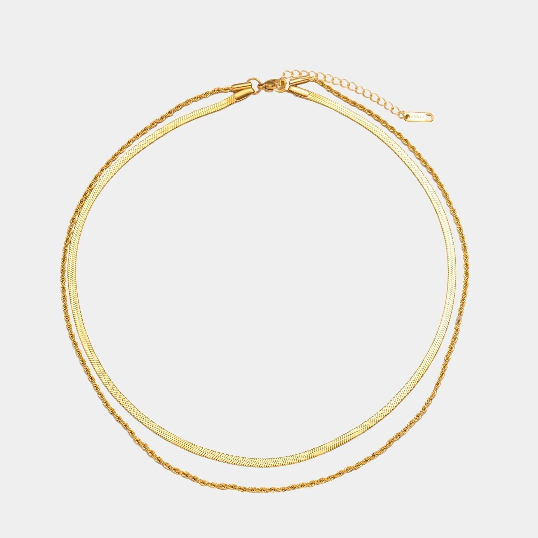Collier Superposé À Double Chaîne pour Femme | Idéal pour Les Tenues Quotidiennes – Image 8